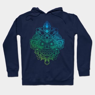 Barong Bali Lineart Hoodie